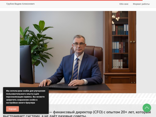 Screenshot or Official Image for findir.info - Финансовый директор (CFO) Москва